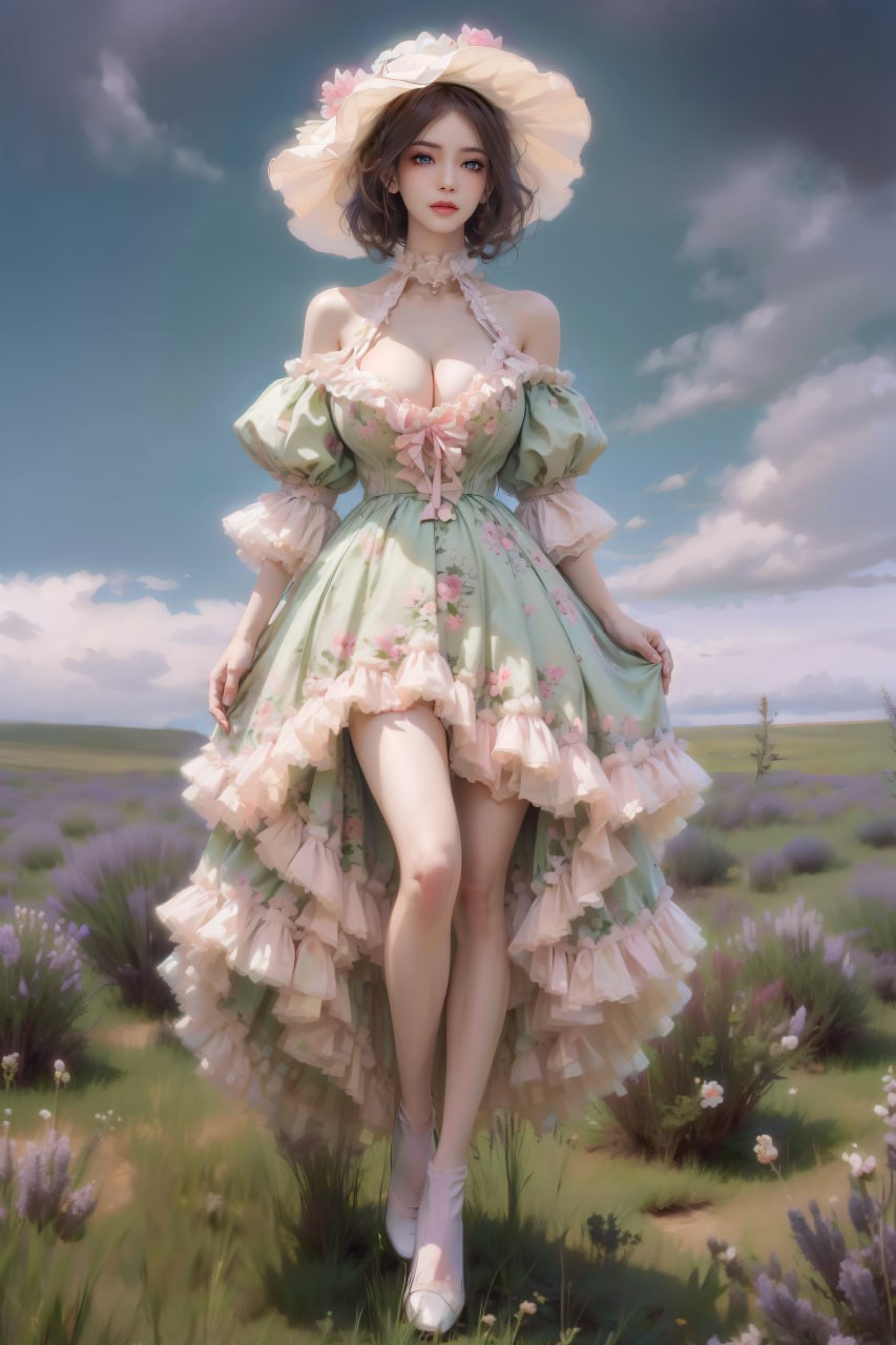 彩的作品和
